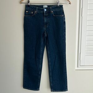 CLOSED Milo Cropped Straight Leg Jeans Dark Rinse Women’s Size 24 EUC